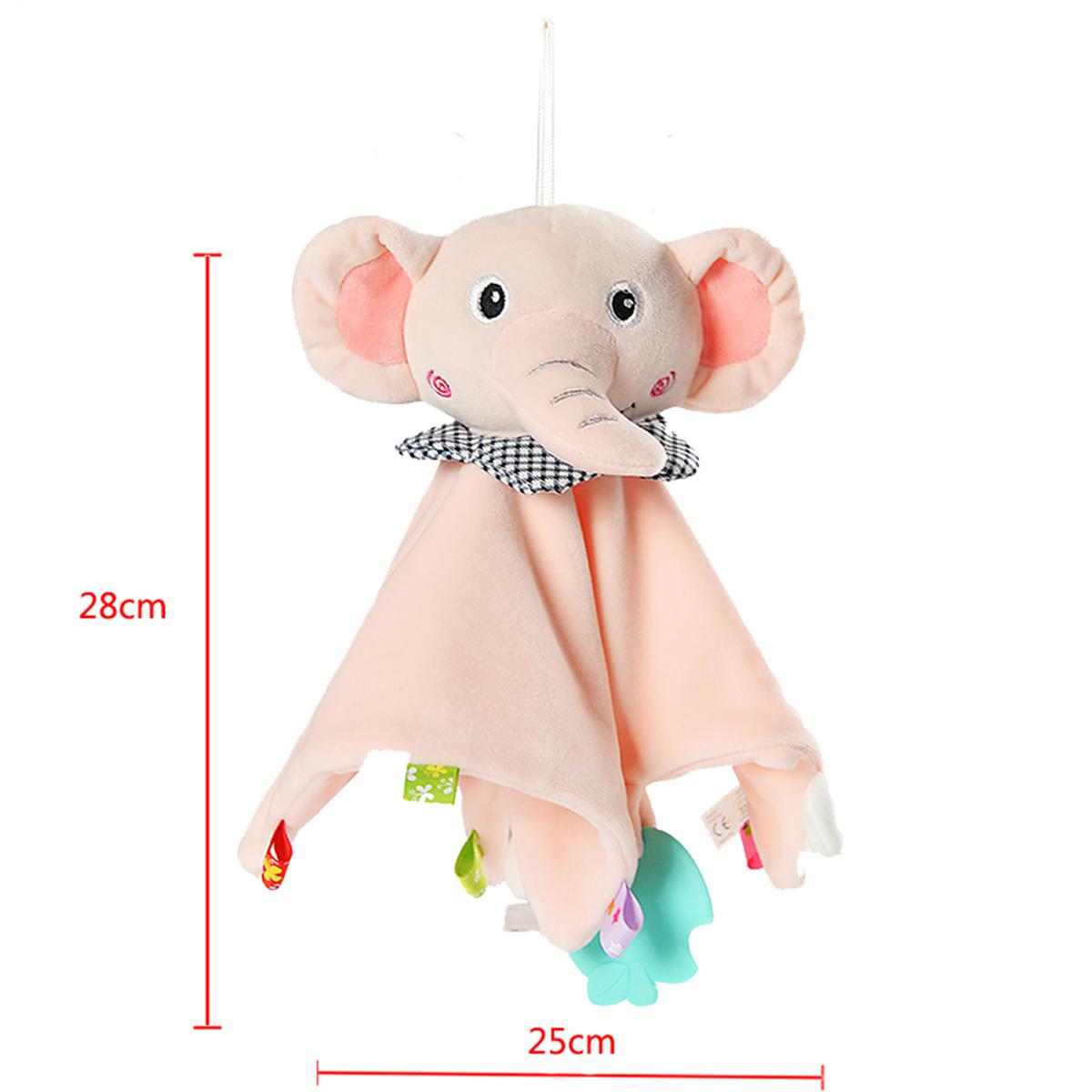 Cross-border sales of Penguin gum baby towel Rabbit gum baby towel Bear gum baby towel Big ivory gum baby towel toys