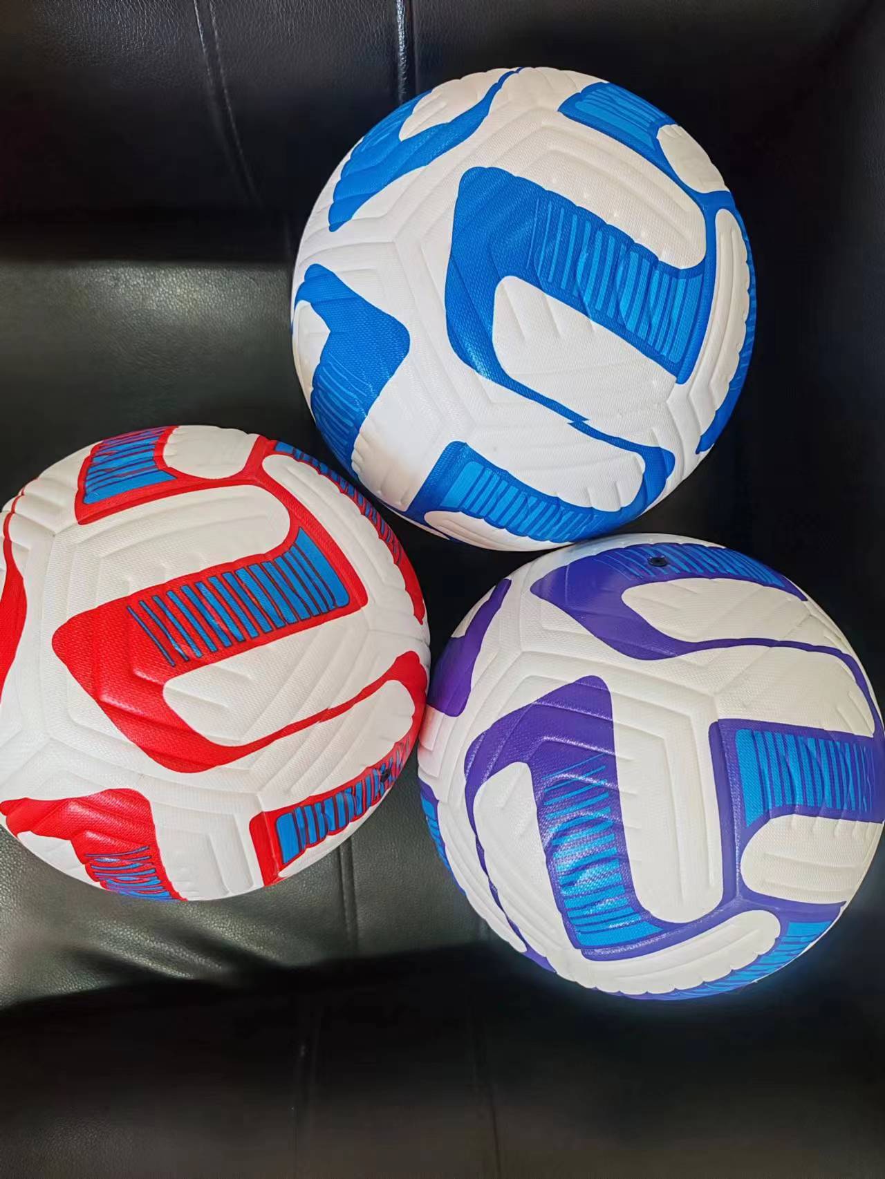 No. 5 embossed ribbon football