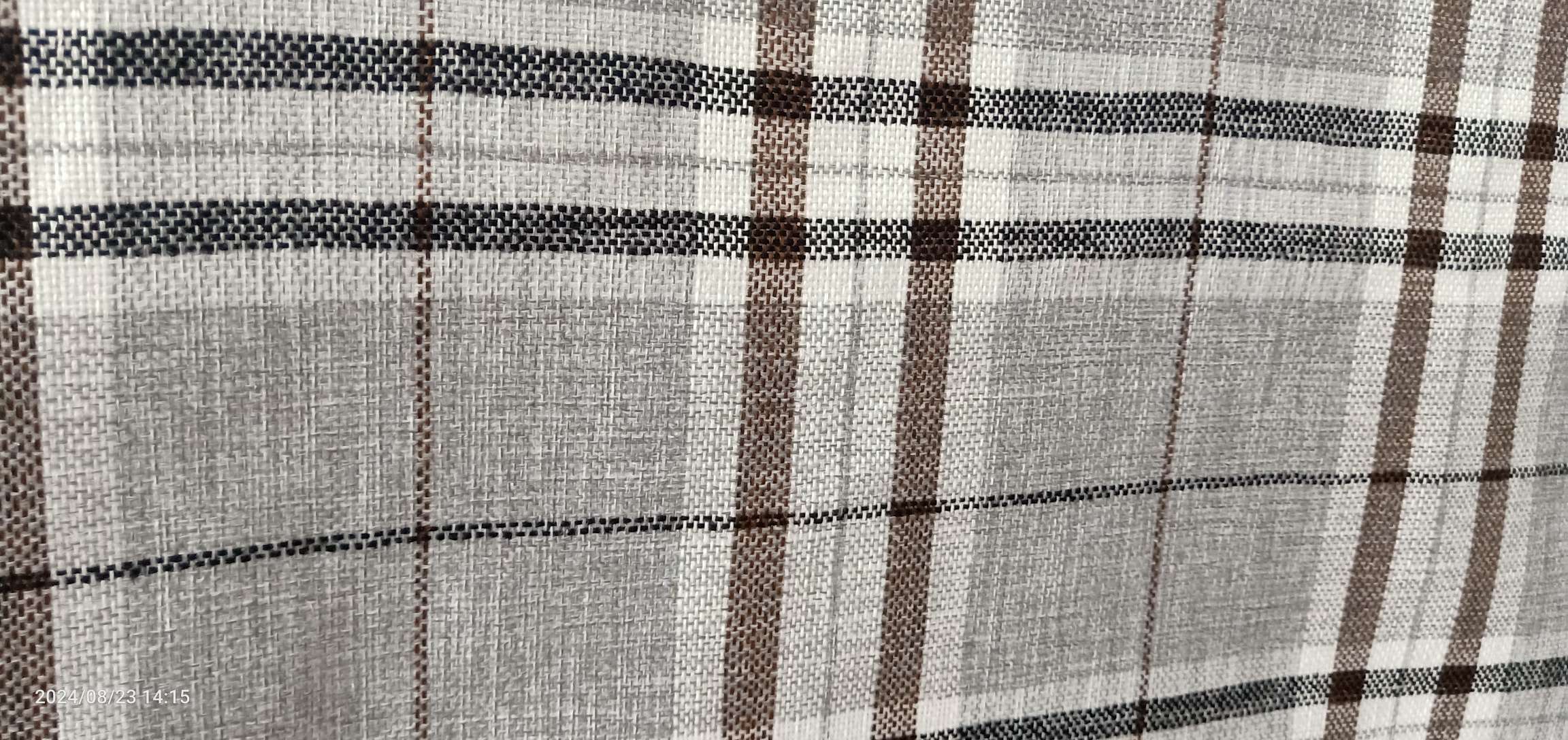 Imitation linen, checkered linen Item Picture