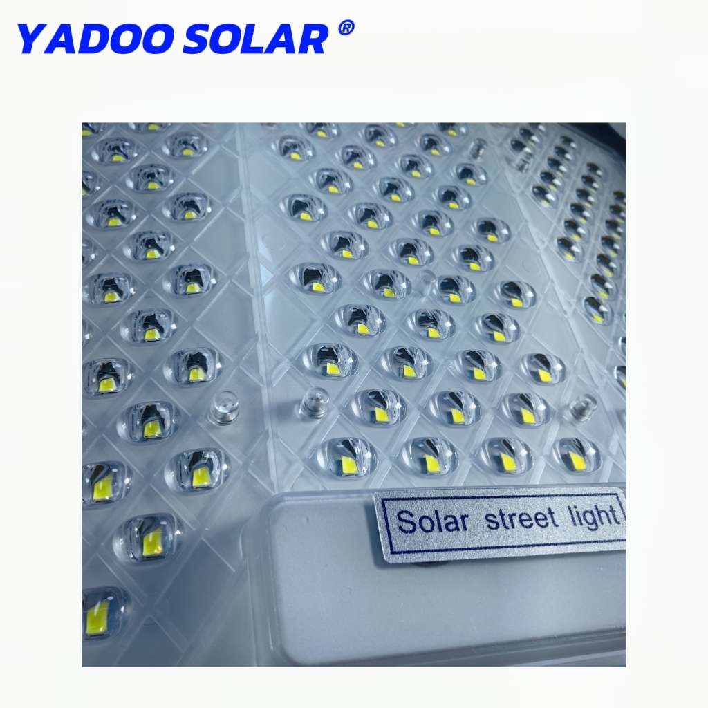 Yadoo Integrated Solar Street Light 800W Remote Control Light Control Human Induction High-Power Lighting Item Picture