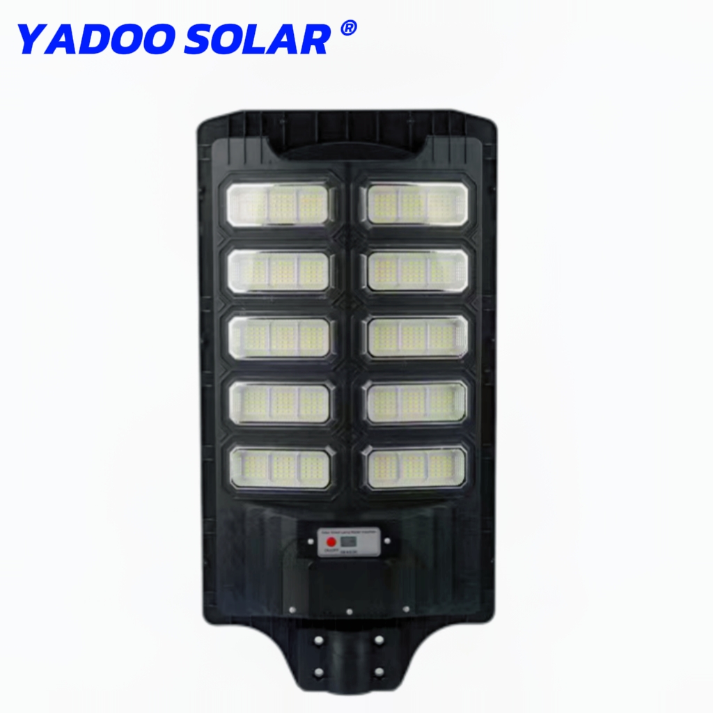 Yadoo Integrated Solar Street Light 500W Remote Control Light Control Human Induction High-Power Lighting details Picture