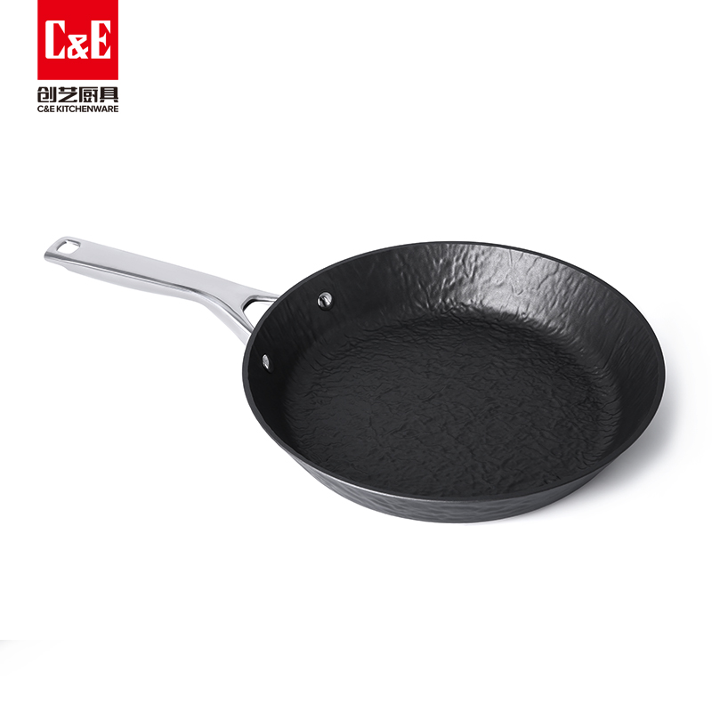 C&E Creative Cookware 3-piece set: A multi-functional non-stick frying pan with a composite bottom that is not picky about the stove. It is a kitchenware for home use Specification image
