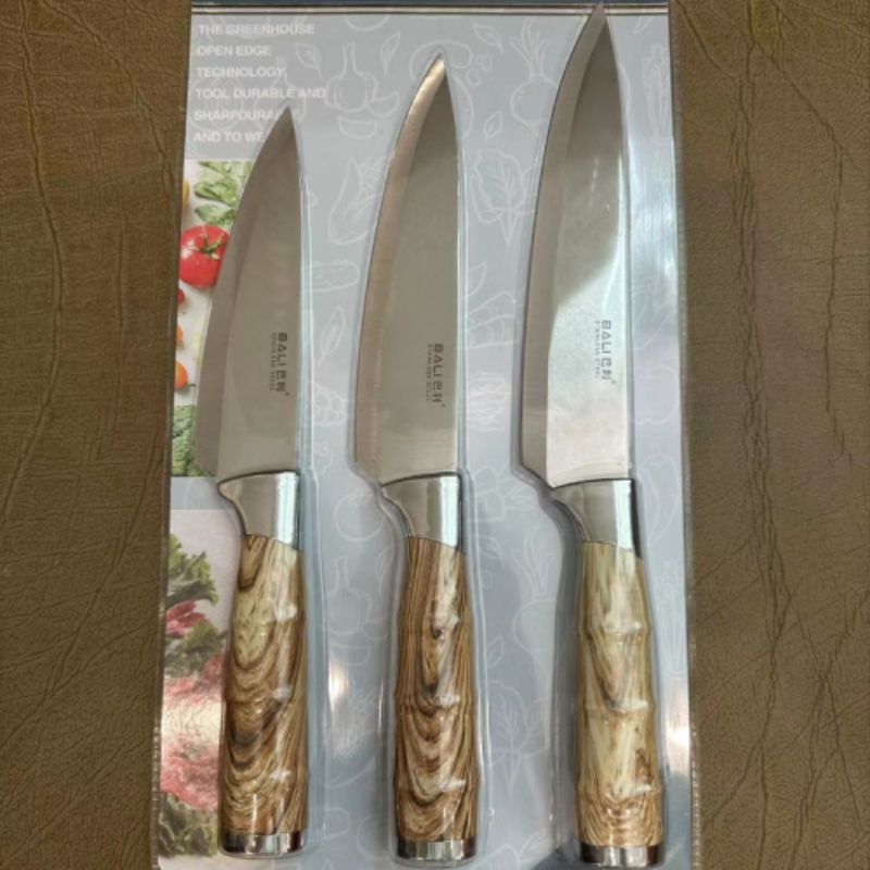 Hollow handle chef's knife, bread cutting, meat and bone removal, all-purpose fruit knife, stainless steel kitchen set knife