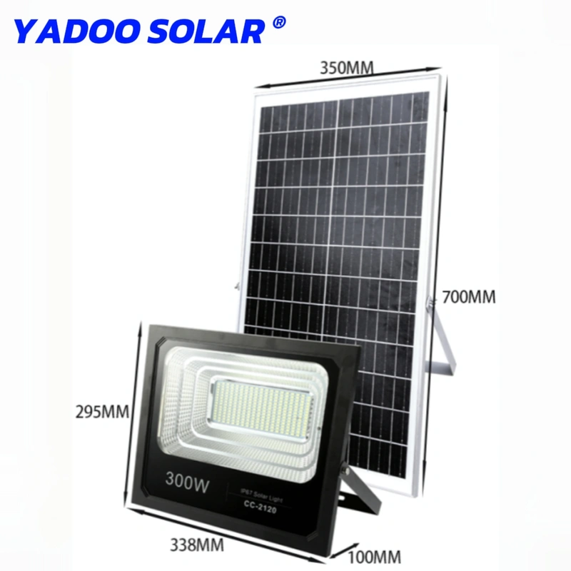 Yadoo Split Solar Floodlight 300W Remote Light-Controlled Led Household Waterproof Outdoor Lighting