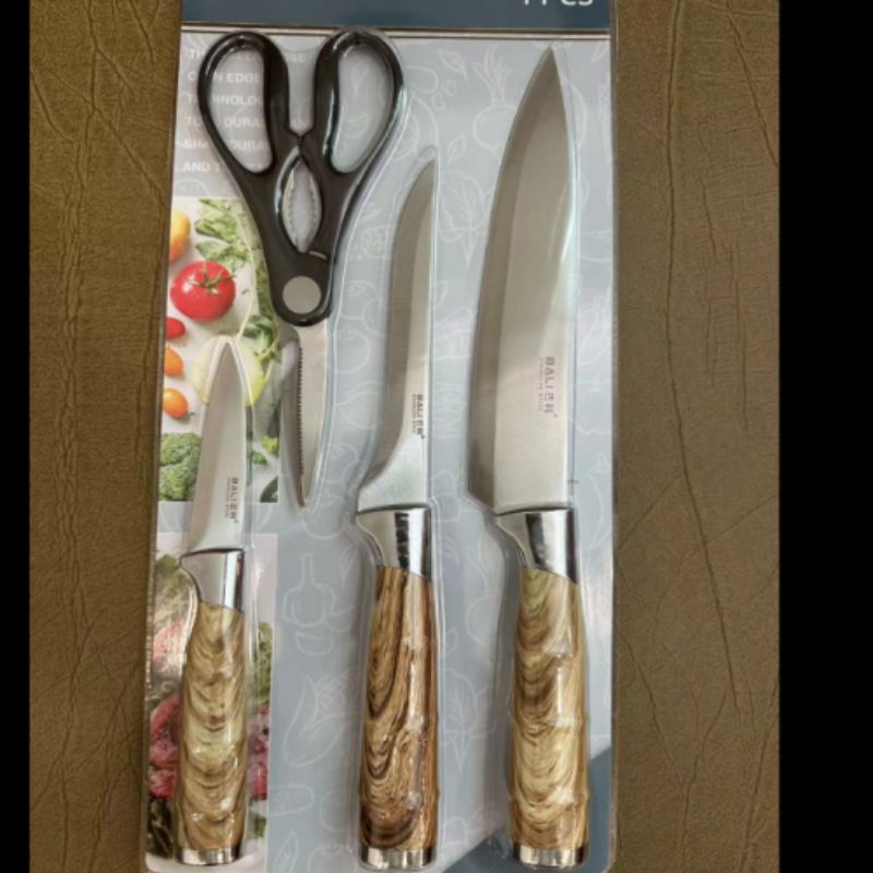 Hollow handle chef's knife, bread cutting, meat and bone removal, all-purpose fruit knife, stainless steel kitchen set knife details Picture