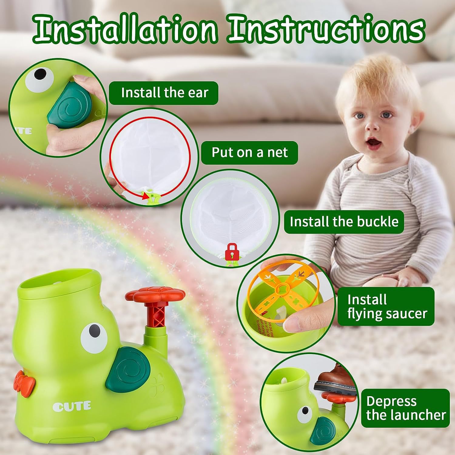 弹射飞机户外/飞盘/玩具/发光飞碟/飞行玩具细节图