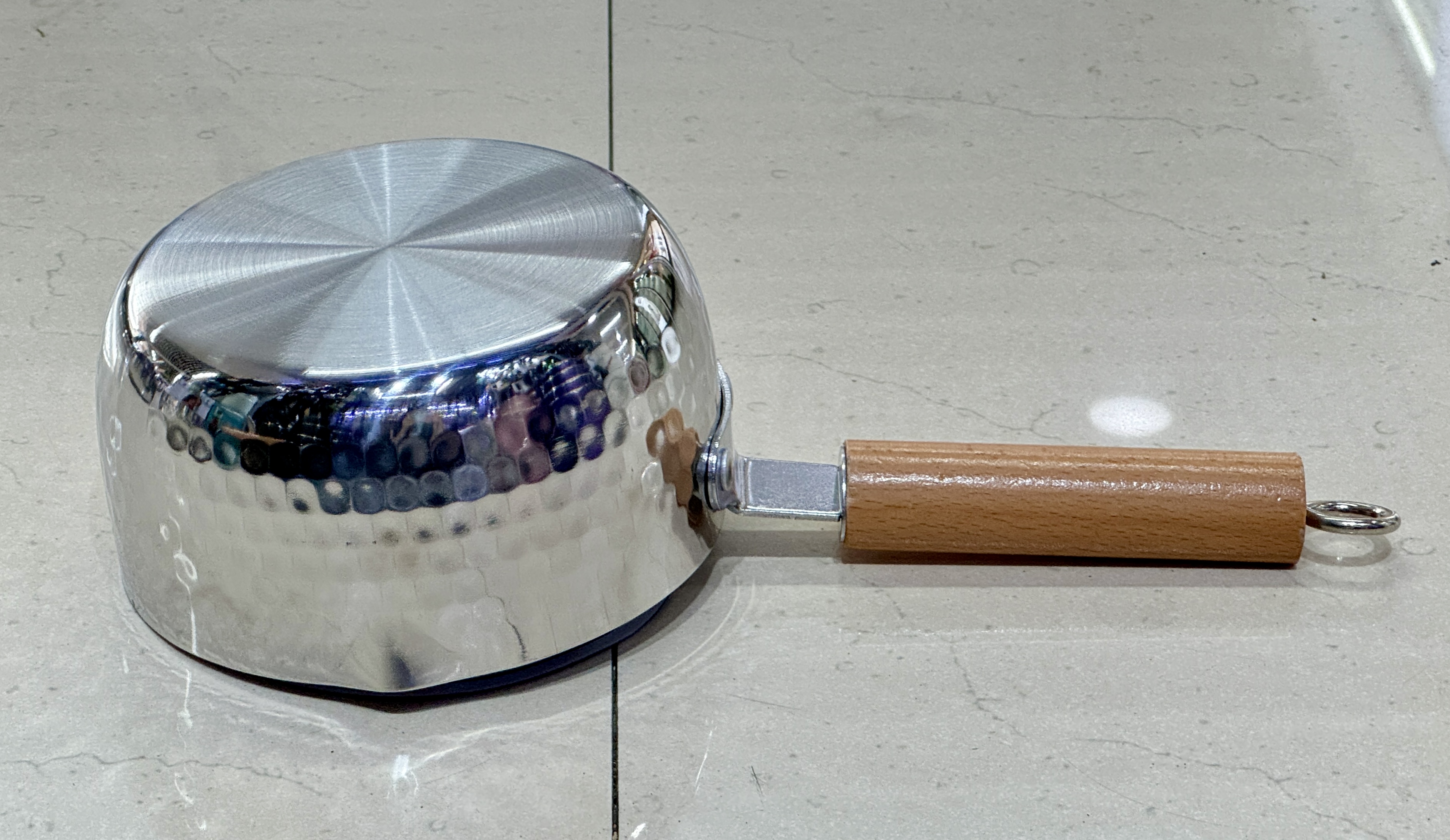 The popular small milk pot, snow flat pot, thickened kitchenware, home milk pot, and baby food special milk pot are small and practical Item Picture