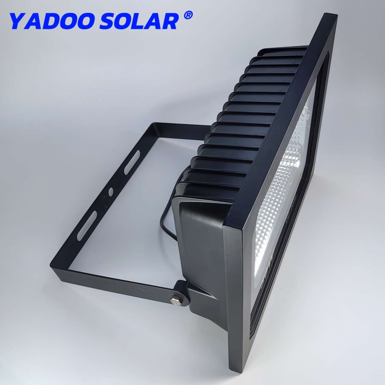 Yadoo Split Solar Floodlight 300W Remote Light-Controlled Led Household Waterproof Outdoor Lighting Specification drawing