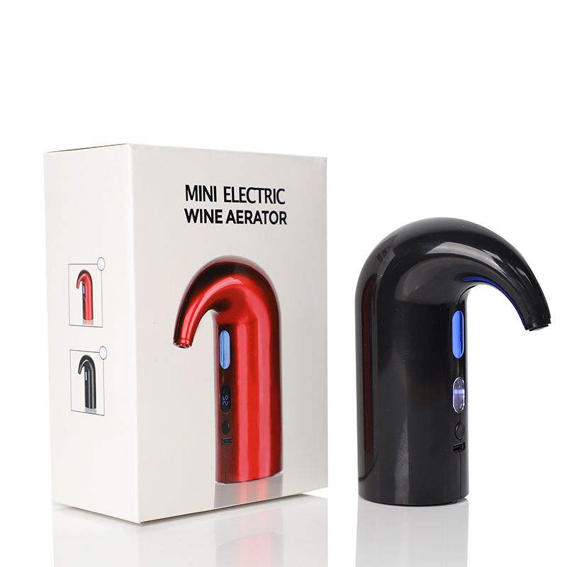Decanter, wine opener, high-end red and black Specification image