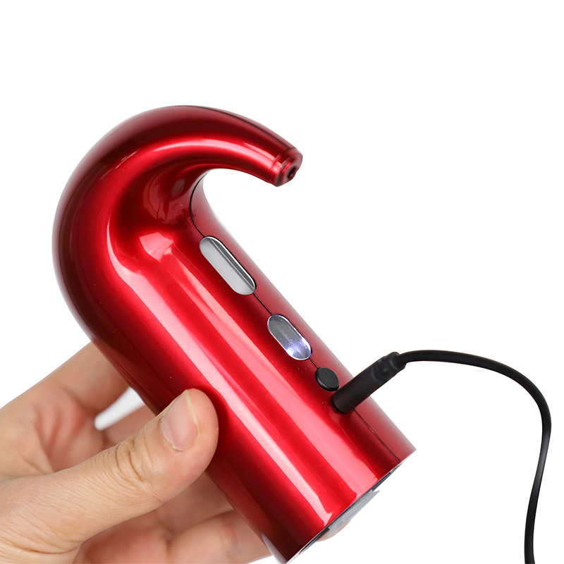 Decanter, wine opener, high-end red and black details Picture