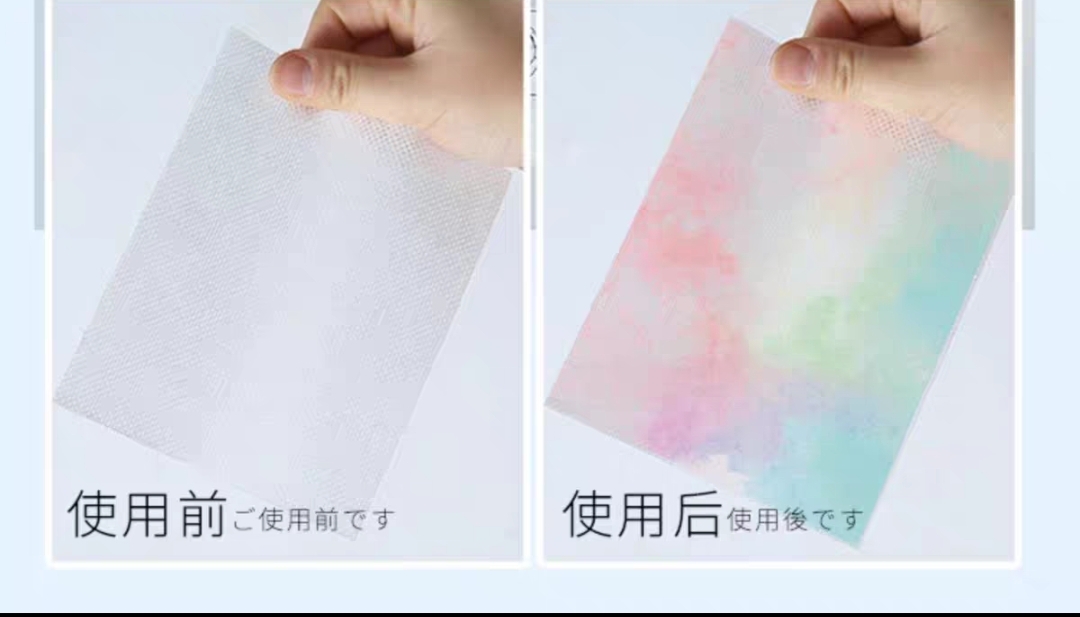 CCOKIO吸色片衣物混洗防串色防染色50片装衣物防串色洗衣片洗衣机隔色纸详情图6