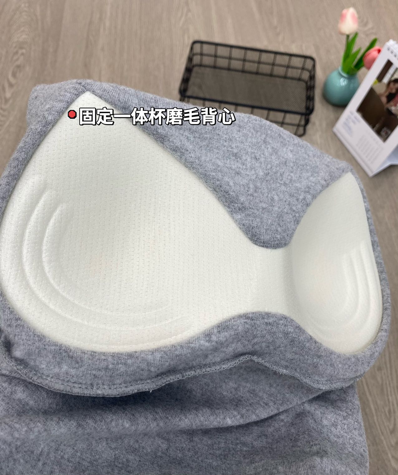 The Empire Of The United States 88805 Square Collar Wool Vest Autumn And Winter New Latex Coaster Fixed Cup Warm Underwear Vest undefined