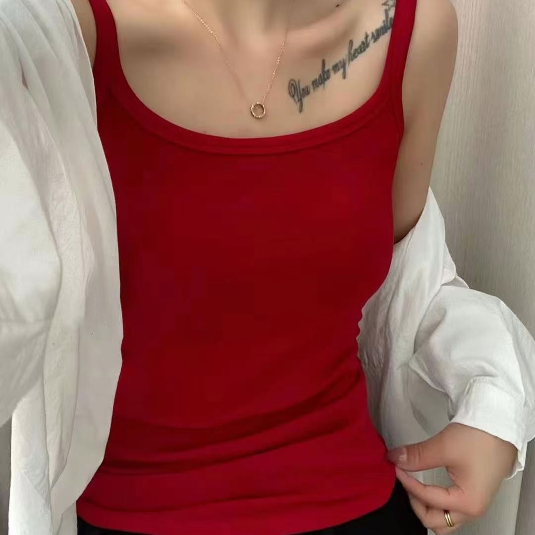 Imperial 88800 Mouses Hem Round Waistcoat Strap Simple Fashion Latex Cushion Fixed Cup One Body Warm Vest Item Picture