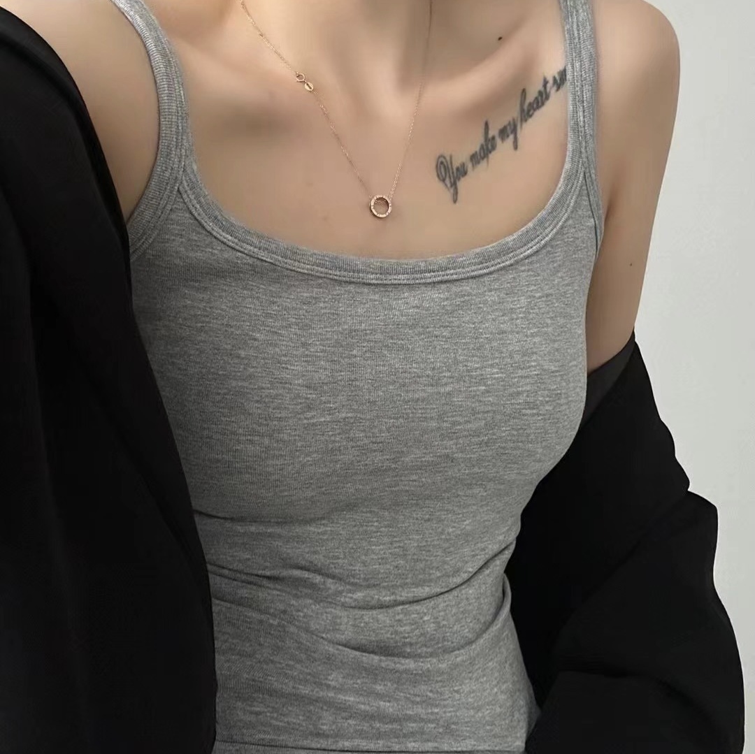 Imperial 88800 Mouses Hem Round Waistcoat Strap Simple Fashion Latex Cushion Fixed Cup One Body Warm Vest Specification drawing