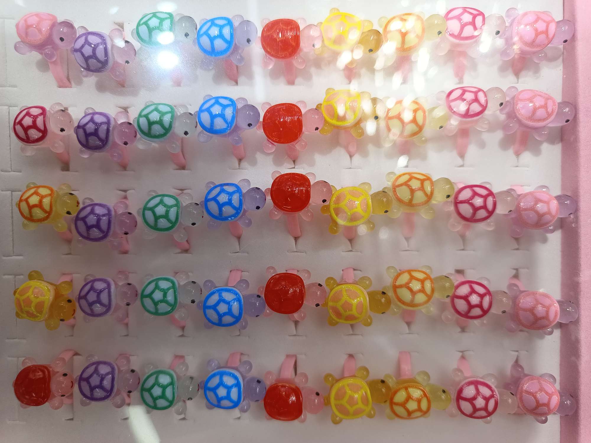 乌龟🐢戒指，卡通儿童戒指，时尚可爱小朋友之爱