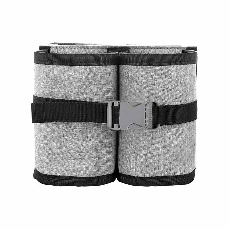 The manufacturer's new portable beverage bag for going out can hold 2 cups of milk tea and coffee. It is a heat-insulating bag with a pull handle and a water cup storage bag Specification image