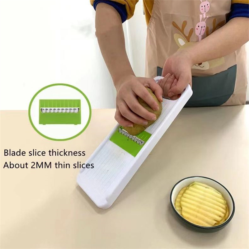 Kitchen wiper carrot slicer Manual Grater Multi-functional vegetable cutter wiper chip wiper and foam wiper Specification drawing