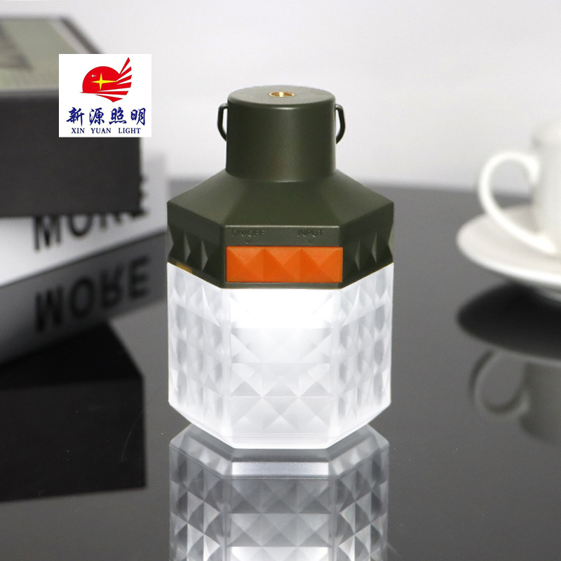 Outdoor Camping Light Multi-Functional Waterproof Emergency Light Skylight Lighting Three-Speed Super Long Endurance Night Fishing Portable Camping Light Specification drawing