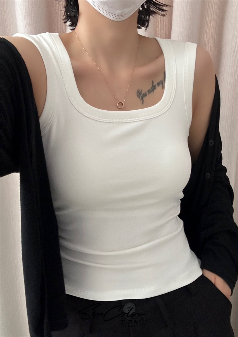 3655 Autumn wide-shoulder, versatile, fashionable, seamless back, fixed chest pad, comfortable, skin-friendly, anti-sagging sling Specification image