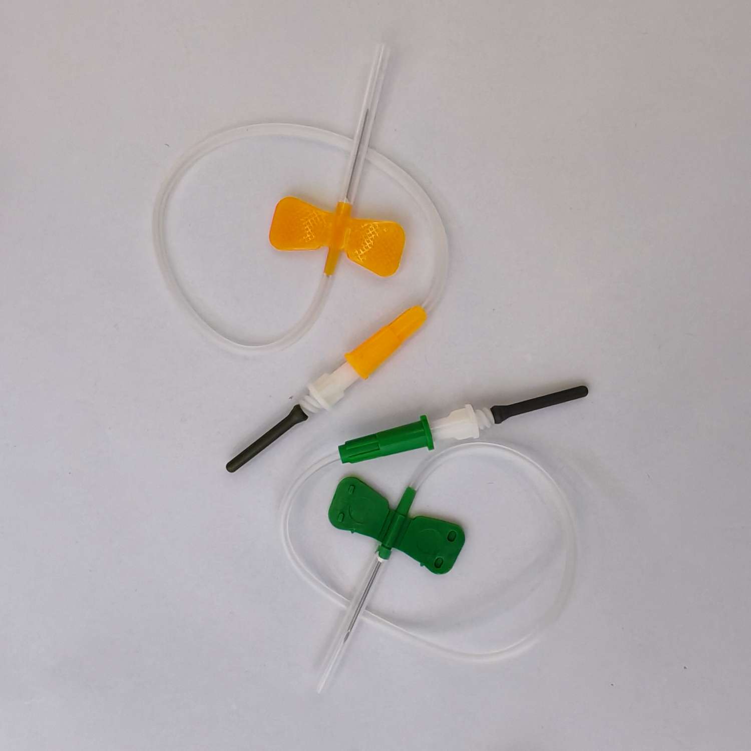 Disposable Intravenous Blood Collection Needle Medical Blood Collection Needle Sterile Sampling Needle Single-Wing Double-Wing Blood Collection Needle Specification drawing