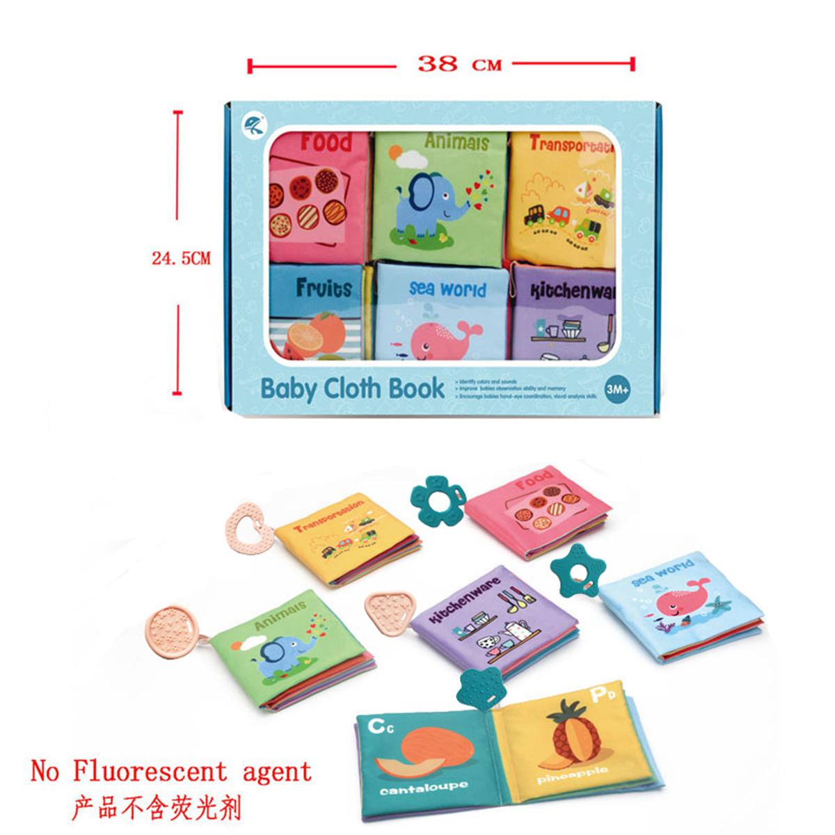 Cross-border hot stereo book box (5 pages and 10 sides) toys Specification drawing