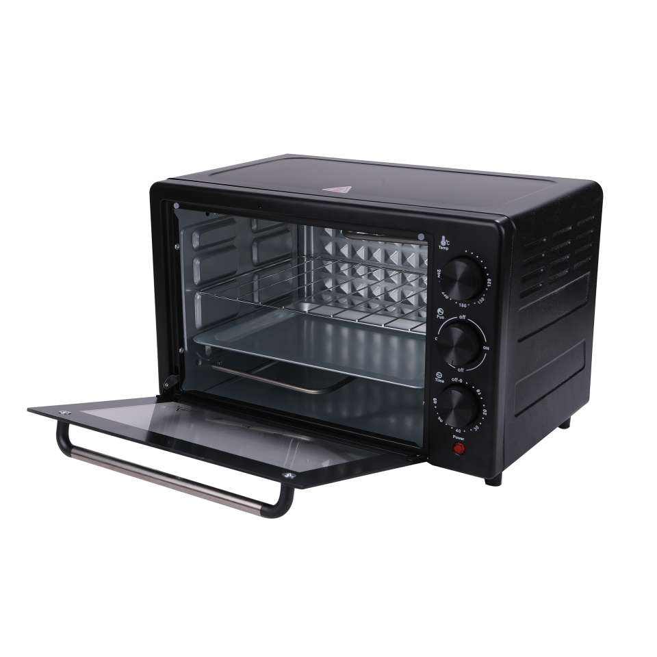 25L multi-functional electric oven with visible top and bottom heating Specification image