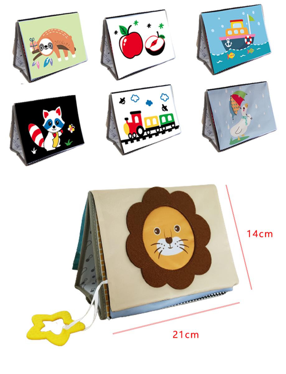 Cross-border hot baby cloth book baby head calendar cloth book infant education toys full figure