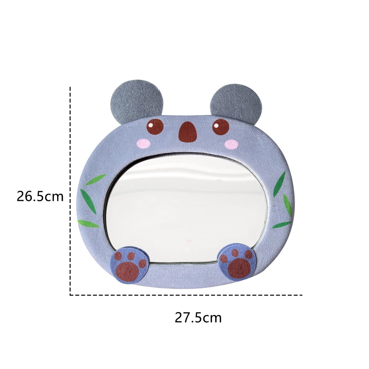 Cross-border sales of 26 letter set shark rearview mirror toy koala Rearview mirror Cartoon rabbit rearview mirror cartoon rearview mirror toy toy details Picture