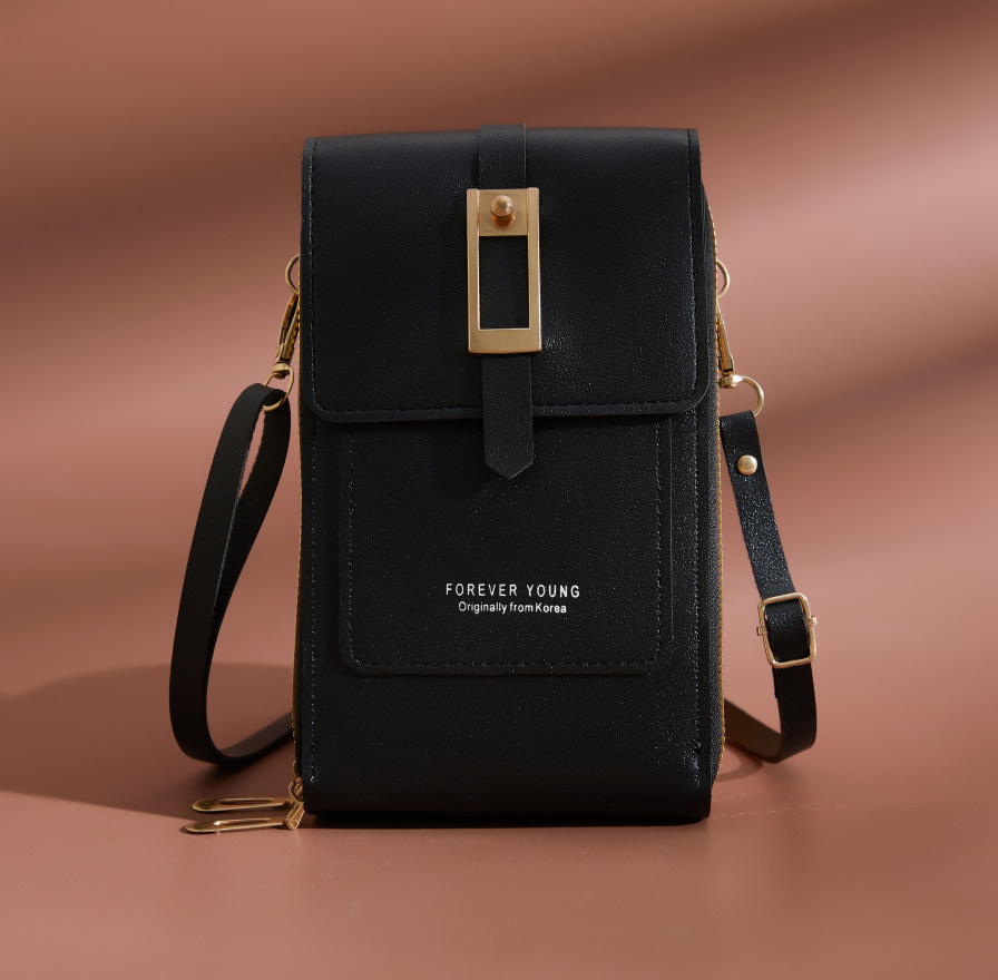 New mobile phone bag Fashion mobile phone bag Women's premium purse touch screen mini crossbody bag