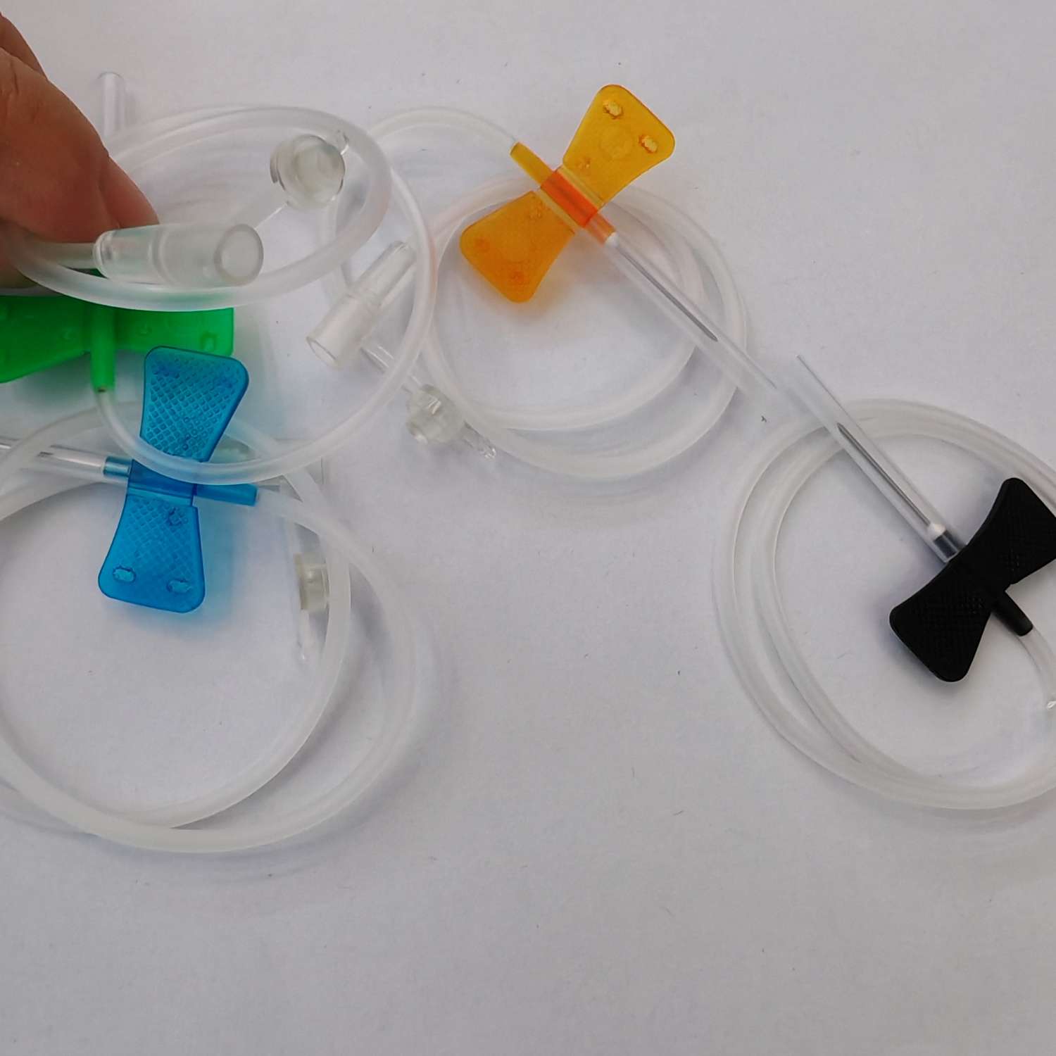 Straight Oral Leather Needle Medical Hose Infusion Needle Infusion Scalp Needle details Picture
