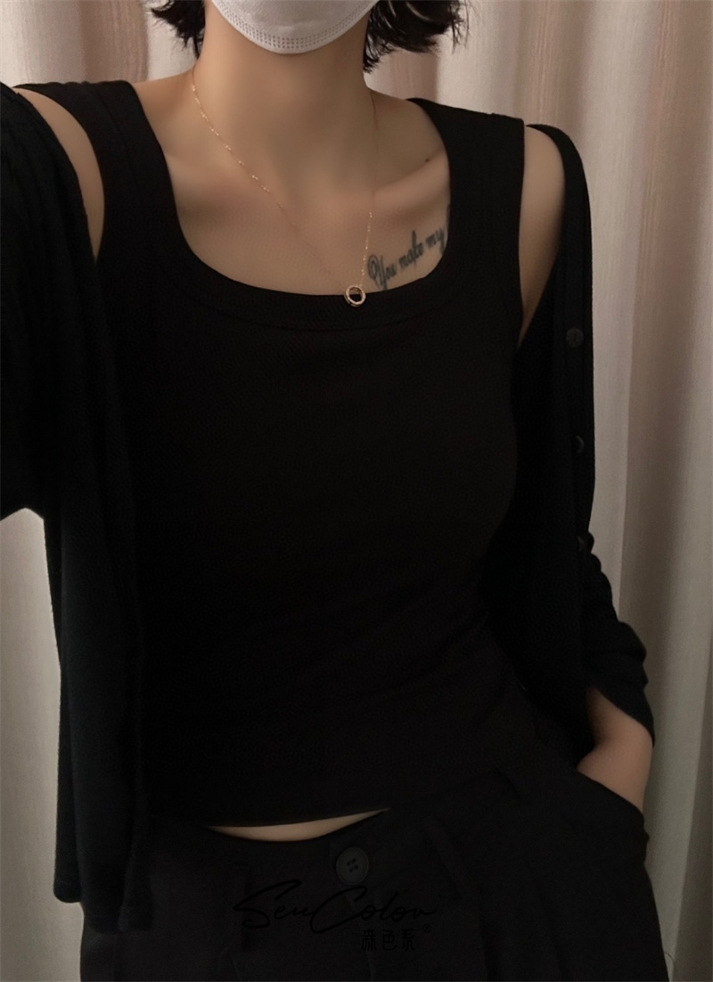 3655 Autumn wide-shoulder, versatile, fashionable, seamless back, fixed chest pad, comfortable, skin-friendly, anti-sagging sling details Picture