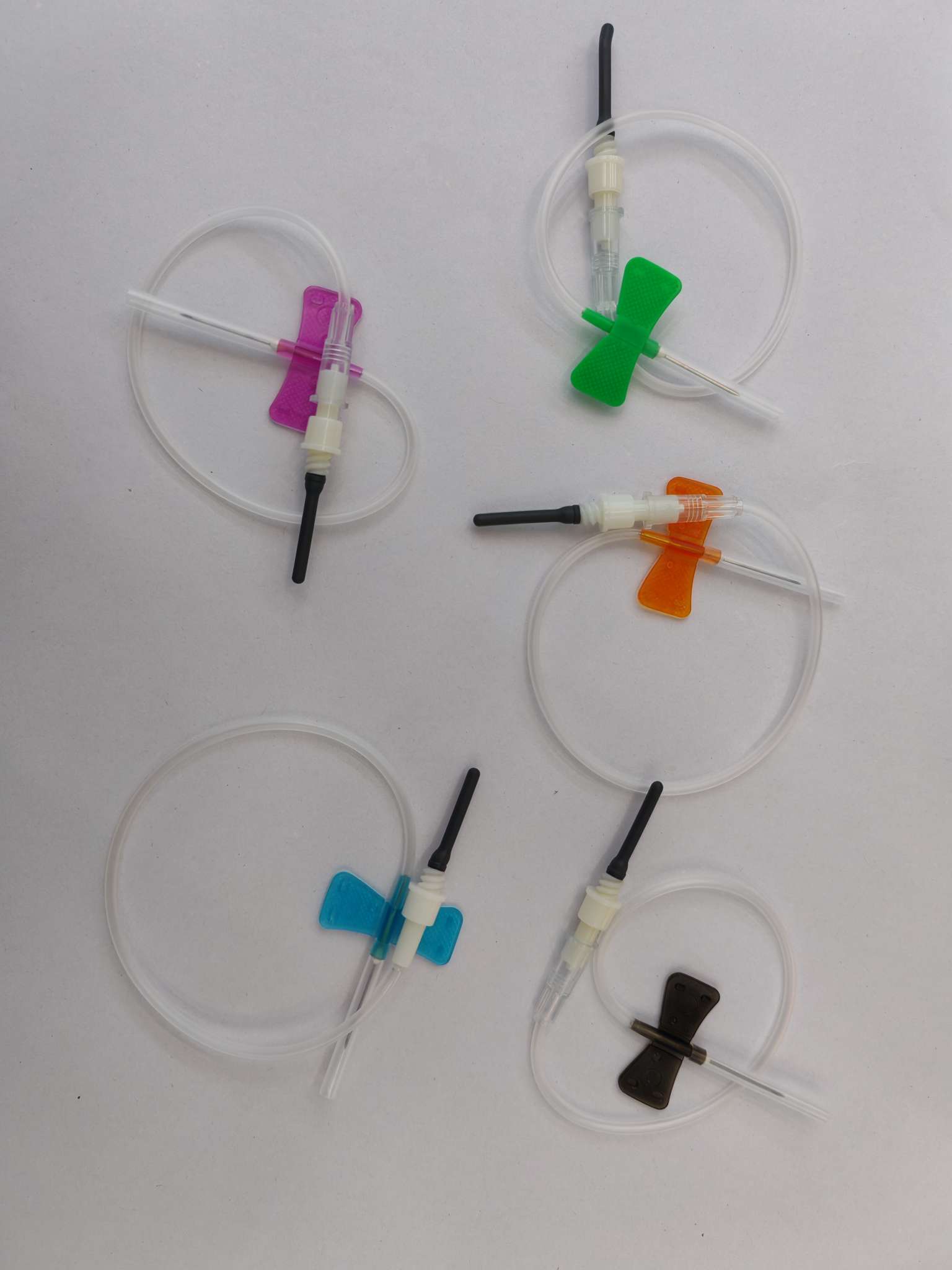 Disposable Intravenous Blood Collection Needle Medical Blood Collection Needle Sterile Sampling Needle Single-Wing Double-Wing Blood Collection Needle details Picture