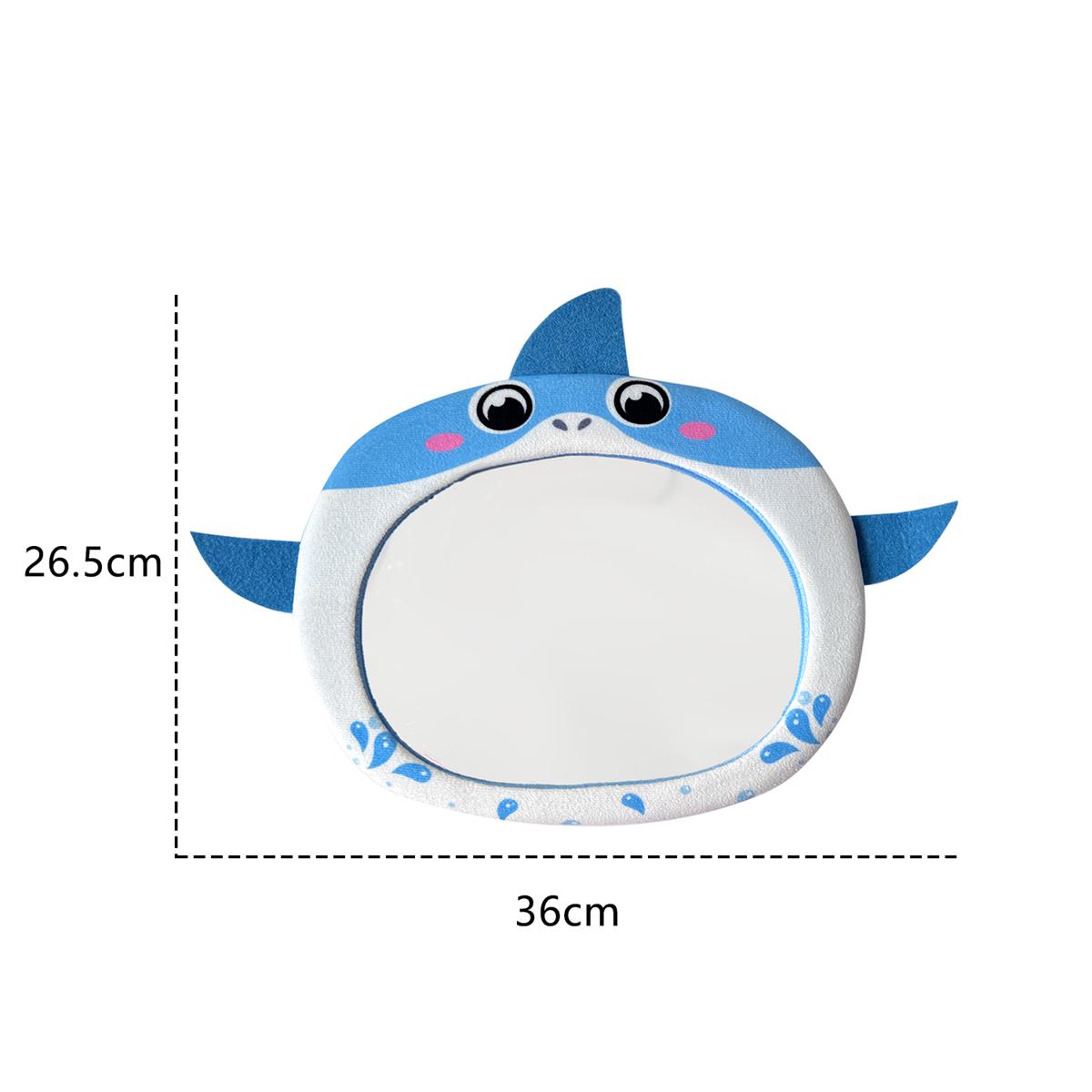 Cross-border sales of 26 letter set shark rearview mirror toy koala Rearview mirror Cartoon rabbit rearview mirror cartoon rearview mirror toy toy Specification drawing