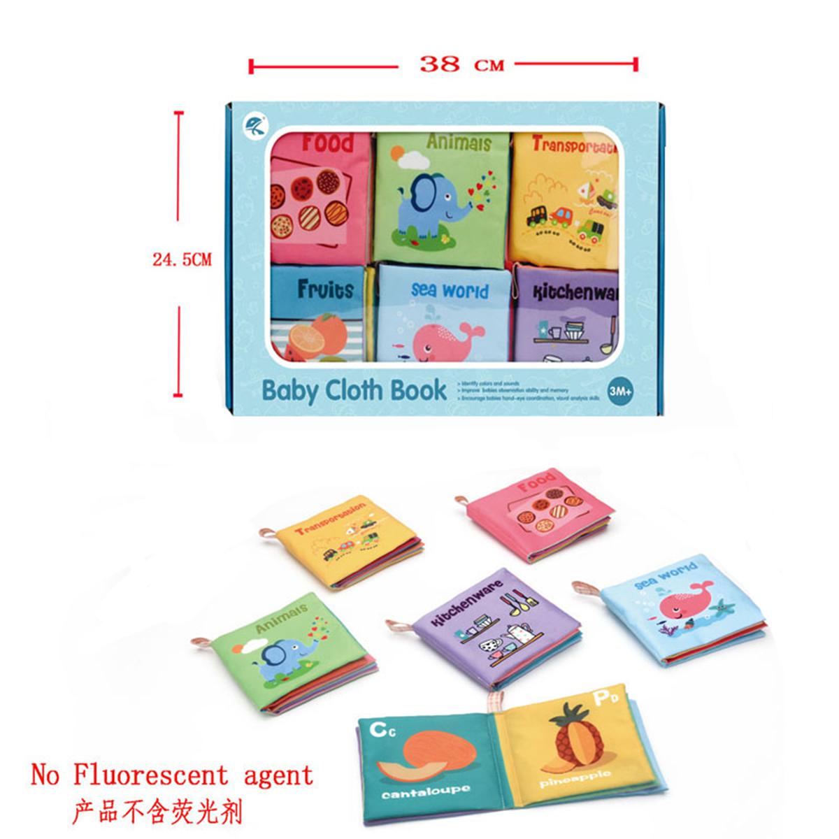 Cross-border hot stereo book box (5 pages and 10 sides) toys details Picture