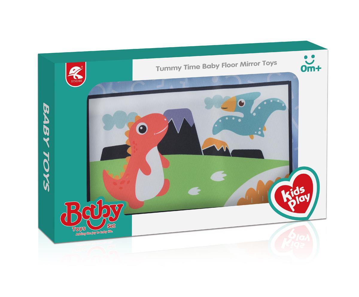 Cross-border sales dinosaur animal floor mirror + page Penguin floor mirror + page giraffe floor mirror + page toy full figure