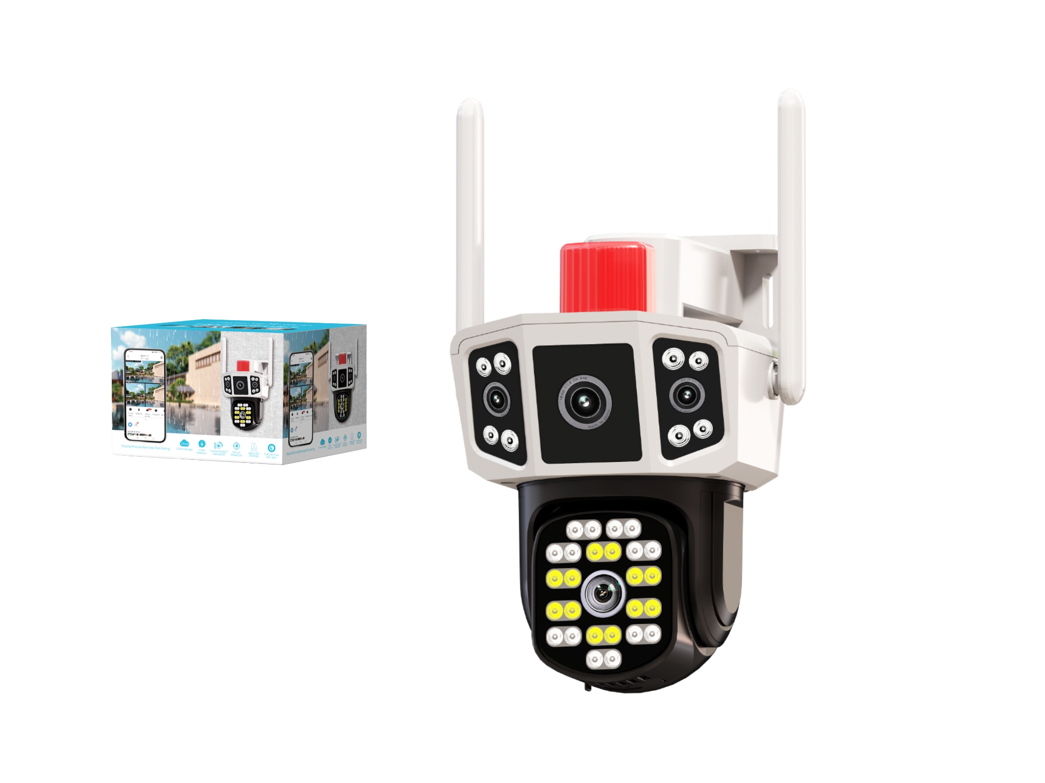 微型室外无线监控摄像机 隐形监控器智能家居安全防护设备