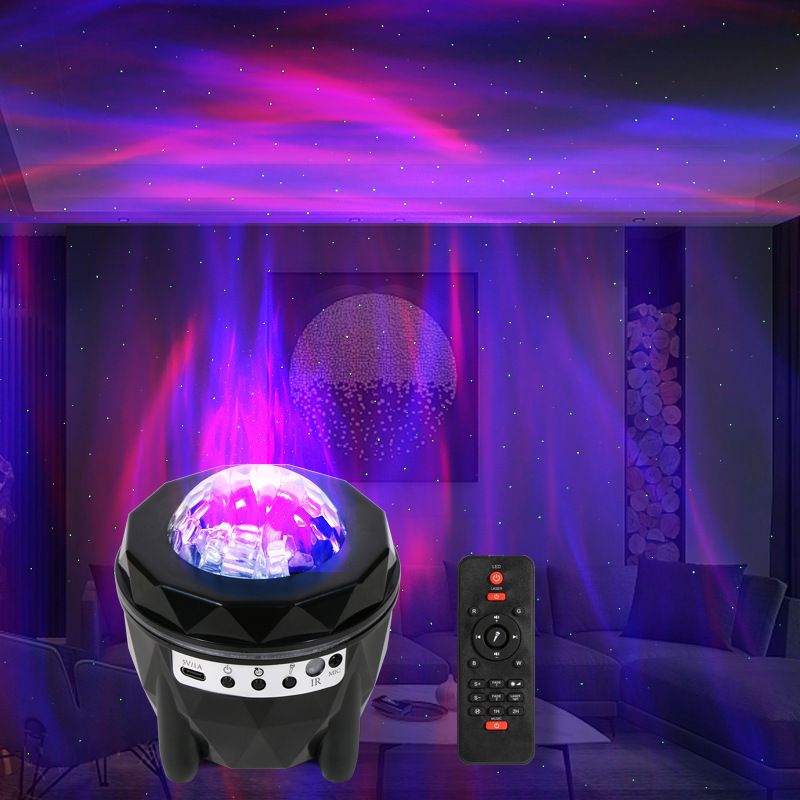 Aurora ambient light Starry sky Projector, Seven-color starry sky light, LED laser Full sky star bedroom gift details Picture