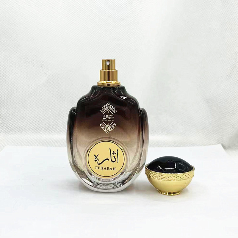 Cross-Border Export Manufacturers Directly Supply The Middle East Arab Itharah Brown Gradient Classic Men's Fragrance Perfume Perfume Perfume Perfume Specification drawing