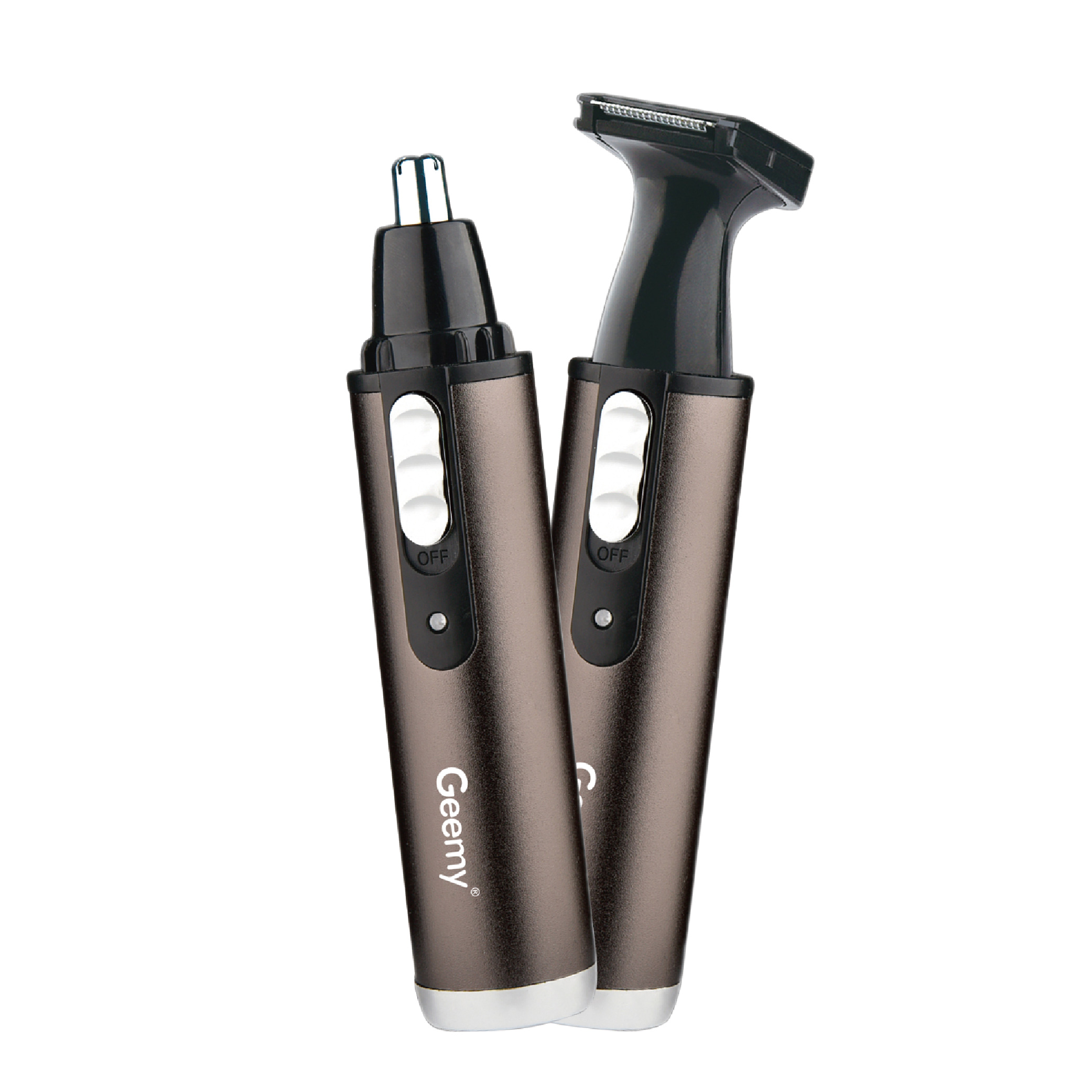 GEEMY 3112 Cross-border Nasal Hair Trimmer 2-in-1 Multi-functional Men's nasal Hair Shaving knife pic 2