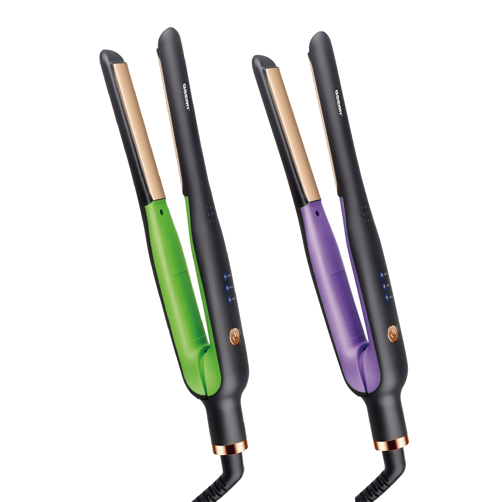 GEEMY 2863 Cross-border ultra-fine panel straight board Clip features rapid heating, negative ion temperature control, hair care and protection against scalding hands Application Scenario