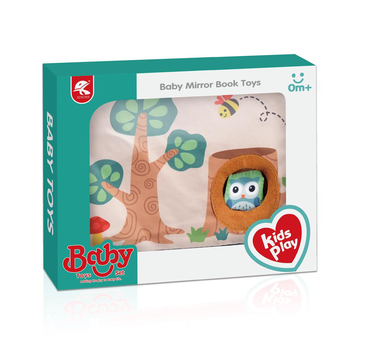 Cross-border sales of small tree table calendar book Penguin floor mirror dinosaur animal floor mirror + page elephant table calendar book toy Application Scenario