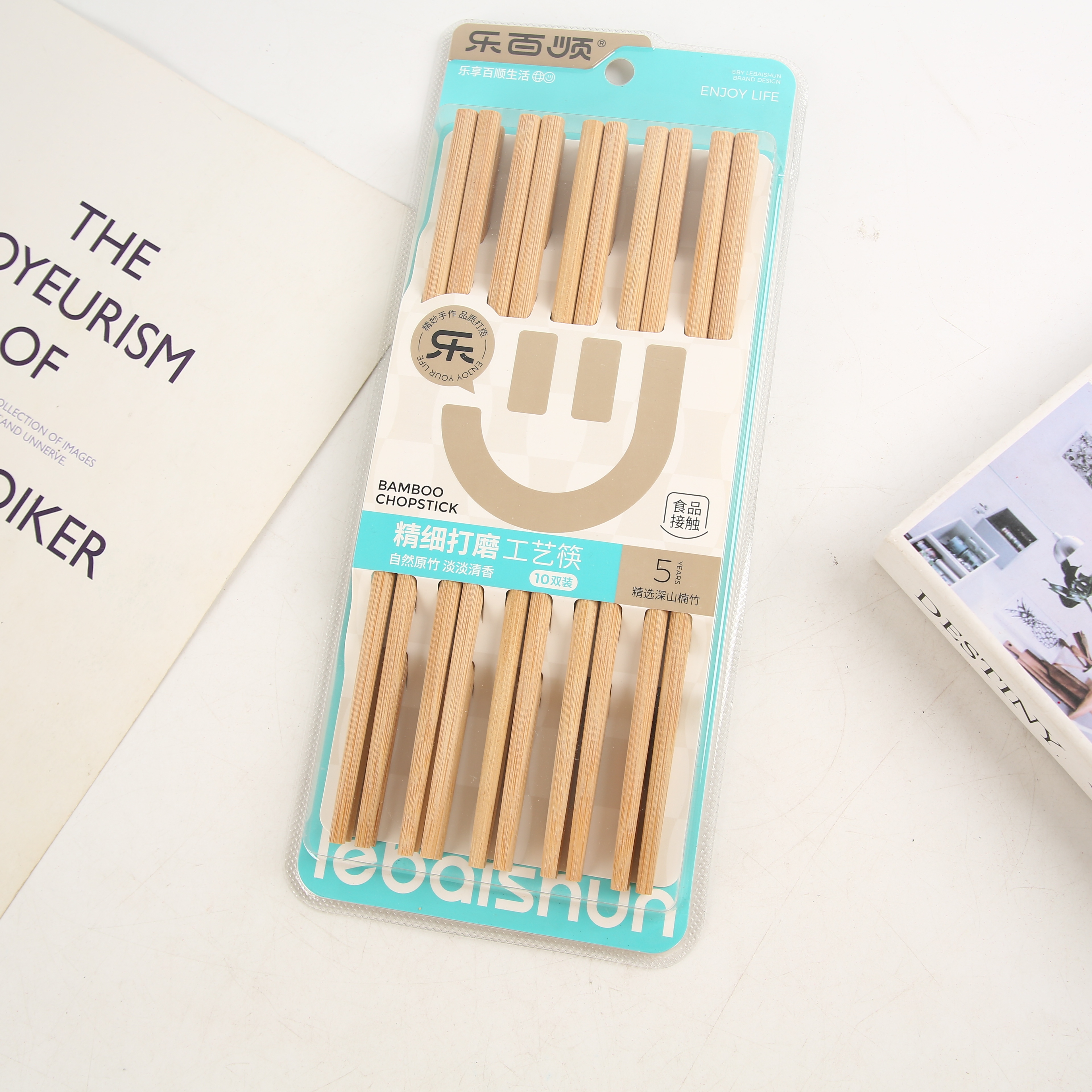 外贸出口内销防滑竹筷子批发家用分餐筷子套装