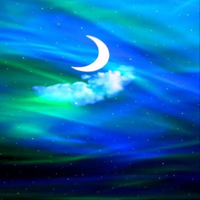 LED starry sky projection light, usb remote control, Bluetooth music, water ripple starry sky light, D light, laser light, Christmas light, night light Application Scenario