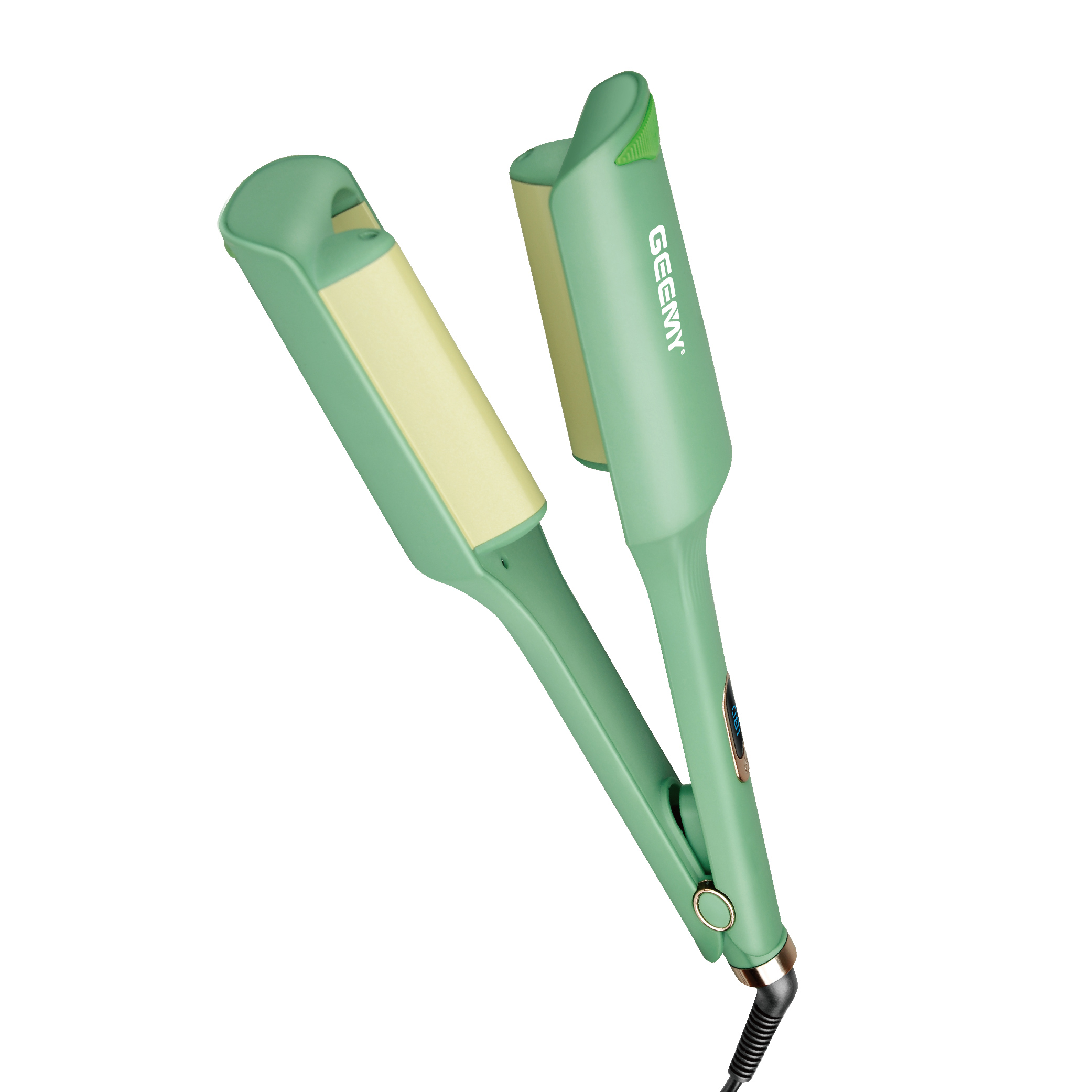 GEEMY 2862 Negative ion Egg Roll Head Curling Iron Water Ripple Egg roll Cake Curling Magic tool details Picture