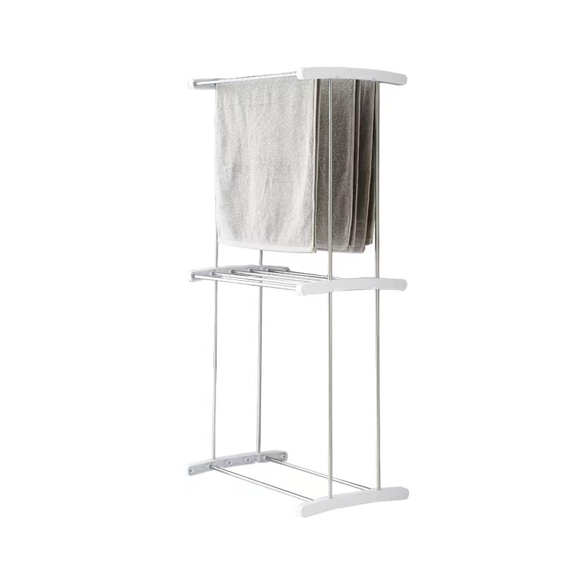 The bathroom towel rack made of stainless steel can be freely assembled