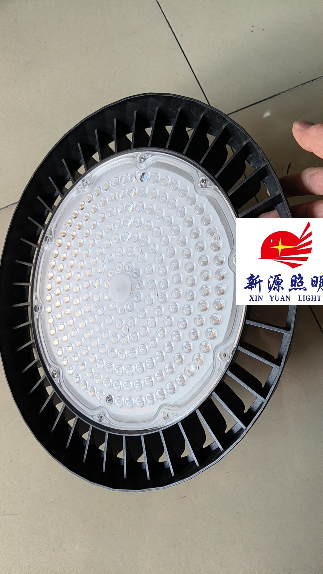 Led Ufo Light 100W150w200w Workshop Black High-Power Ufo Mining Light details Picture