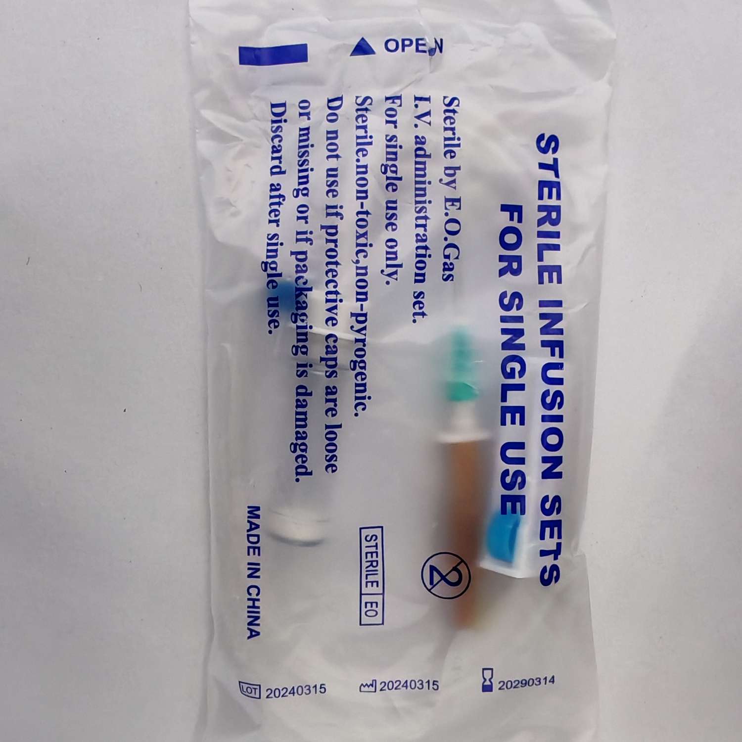 Disposable Sterile Medical Infusion Set Can Be Equipped With A Needle Ordinary General Medical Needle details Picture
