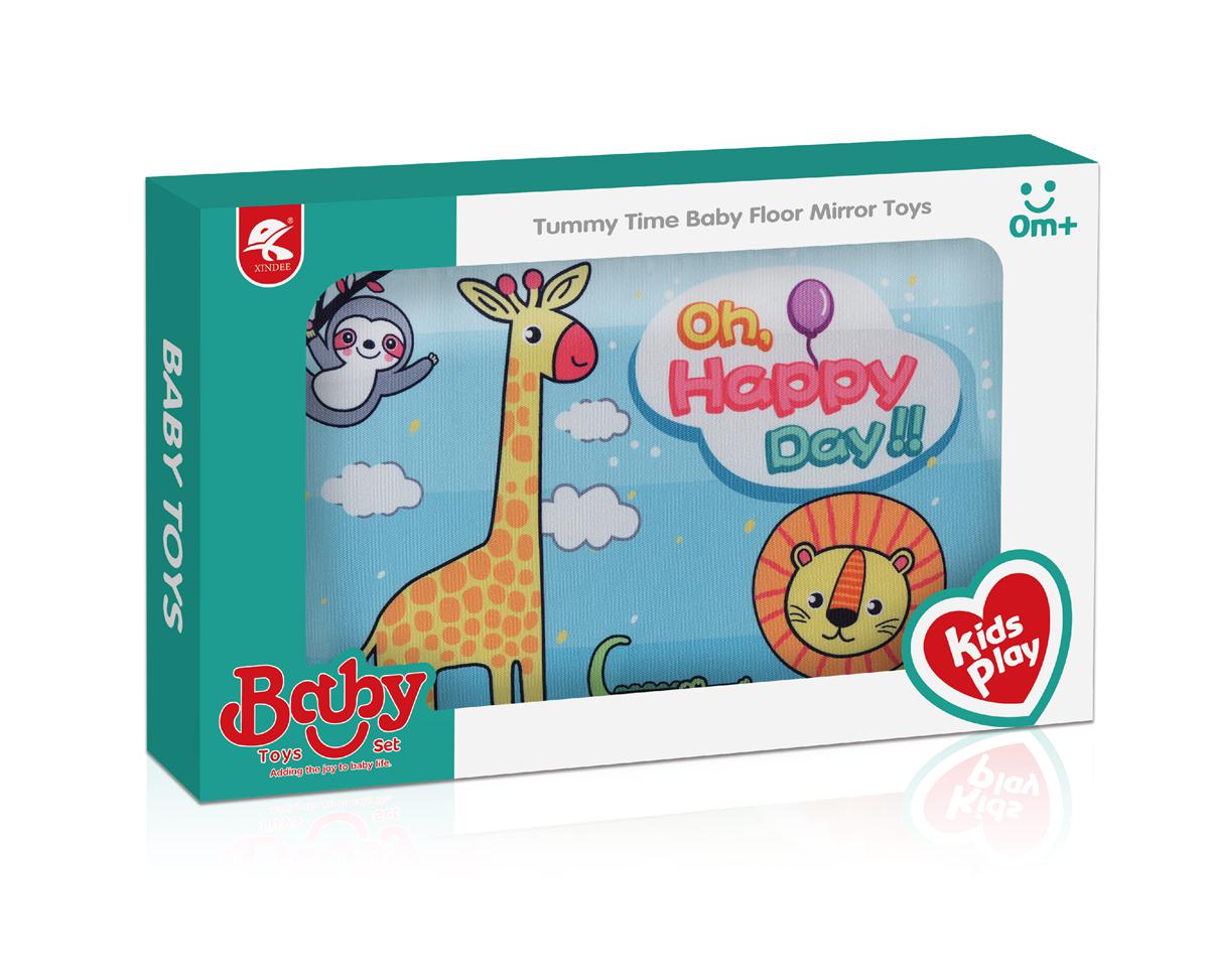 Cross-border sales dinosaur animal floor mirror + page Penguin floor mirror + page giraffe floor mirror + page toy Specification drawing