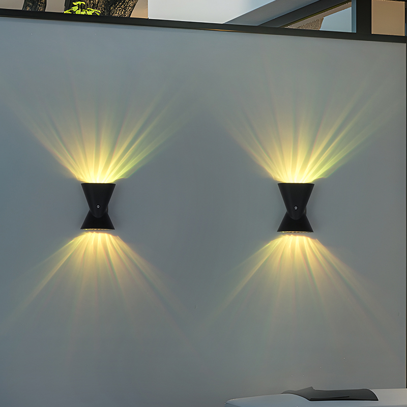 240432 Two-sided wall lamp, led wall lamp, socket, corridor lamp, background wall, bedroom bedside wall lamp, minimalist wall hanging lamp details Picture