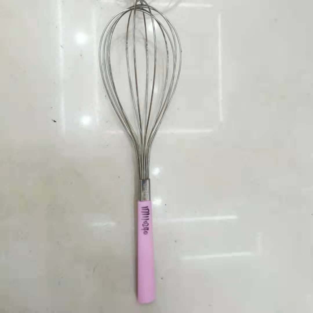 Large stainless steel egg beater for kitchen utensils 3 Specification image